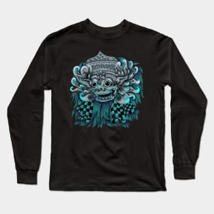 Balinese Mask Long Sleeve T-Shirt